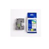 CINTA ROTULAR LAMINADA BROTHER 6MMX8M NG/TR TZE111