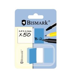 BANDERITAS BISMARK 25X44MM. AZUL