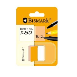 BANDERITAS BISMARK 25X44MM. NARANJA