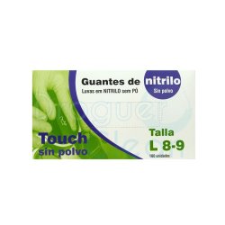 GUANTE DE NITRILO SIN POLVO...