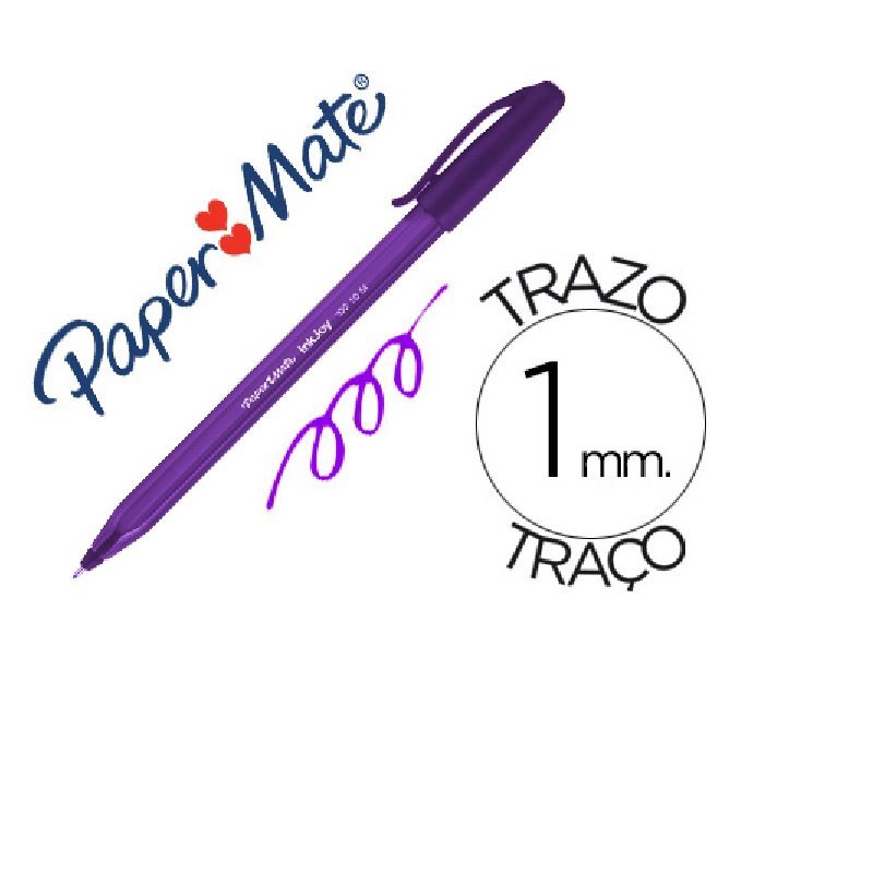 BOLIGRAFO P. MATE  INKJOY 100 MORADO