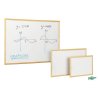 PIZARRA BLANCA FAIBO 40X60CM. M/MADERA