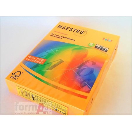 PAPEL MAESTRO A4 80 GR. ORO VIEJO P/500