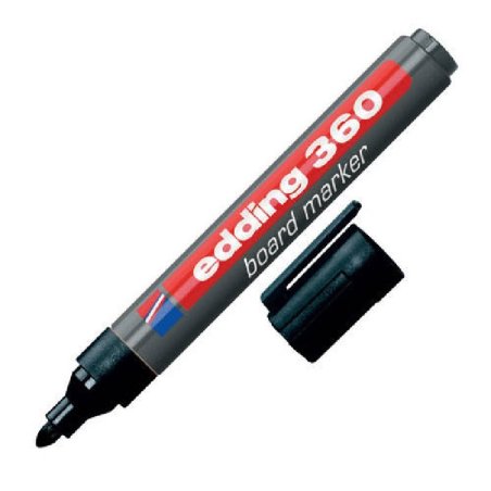 MARCADOR EDDING 360 NEGRO
