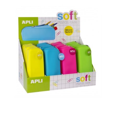 PORTATODO DE SILICONA CUADRADO APLI FLUOR