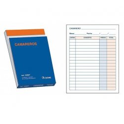 TALONARIO CAMARERO 8º...