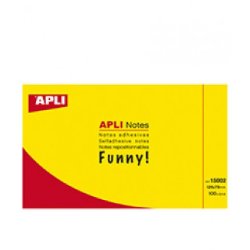 BLOC NOTAS NEON AMARILLO...