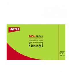 BLOC NOTAS NEON VERDE...