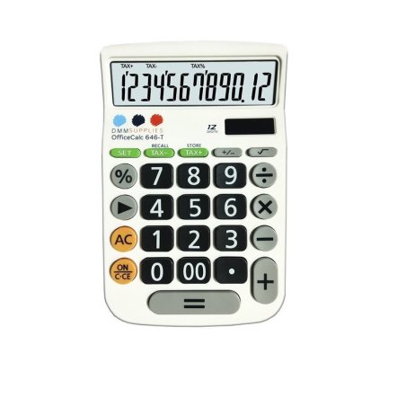 CALCULADORA DE SOBREMESA DMM-646T 12 DIGITOS