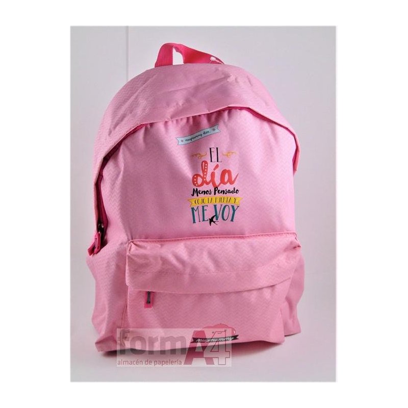 MOCHILA BAGELINE FRASES