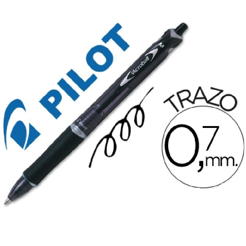 BOLIGRAFO PILOT ACROBALL NEGRO