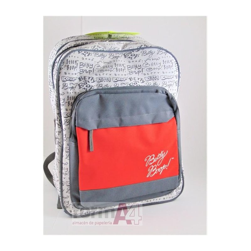 MOCHILA BETTY BOOP. 32X44X15CM.