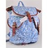 MOCHILA BLUE LOVERS 30X38X15CM CANVAS