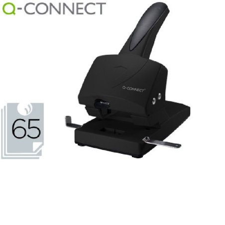 TALADRADOR Q-CONNECT 65 HOJAS NEGRO