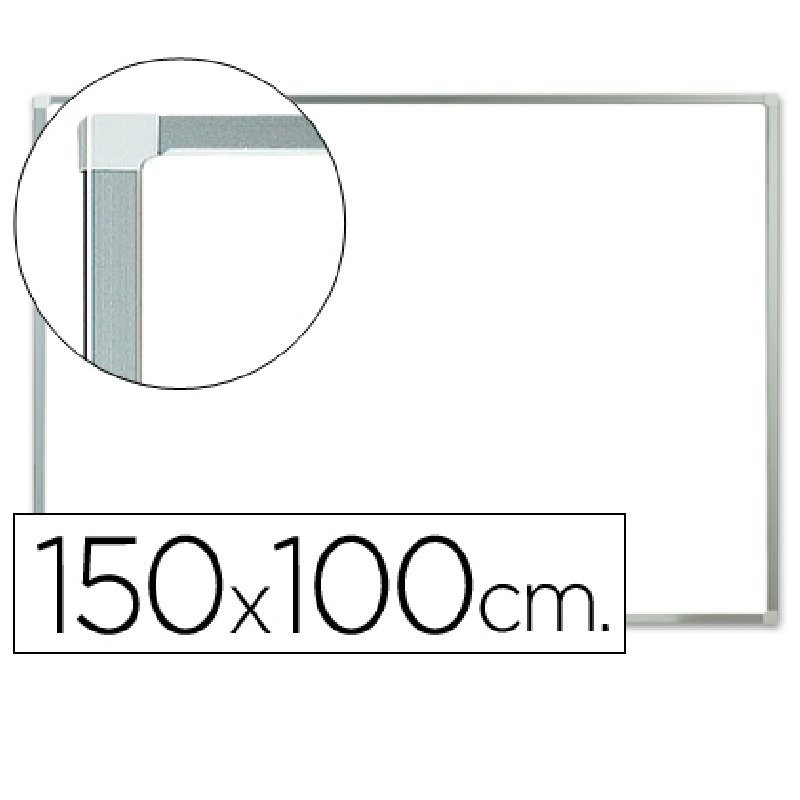 PIZARRA BLANCA Q-CONNECT 150X100CM M/ALUMINIO