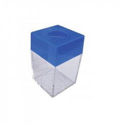 PORTACLIPS IMANTADO MTL CUADRADO AZUL