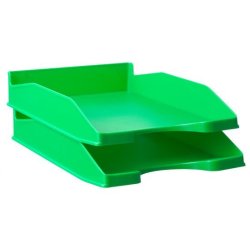 BANDEJA DE SOBREMESA PLASTICO VERDE