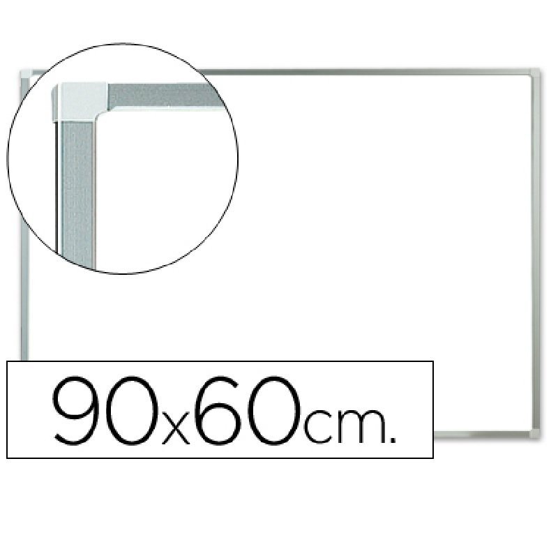 PIZARRA BLANCA MAGNETICA Q-CONECT 60X90CM M/ALUM