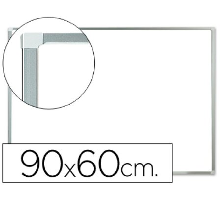 PIZARRA BLANCA MAGNETICA Q-CONECT 60X90CM M/ALUM