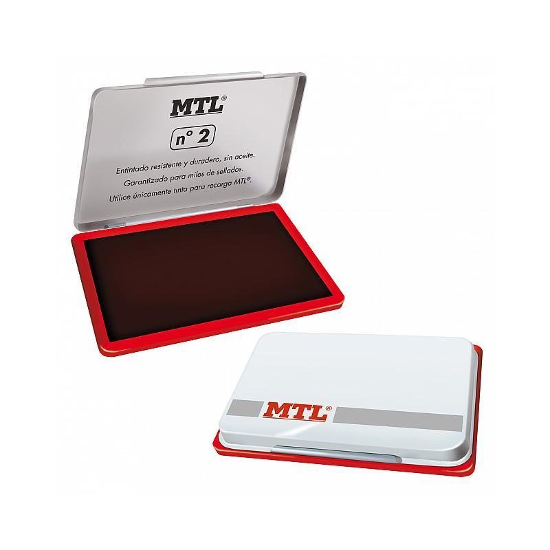 TAMPON METALICO MTL Nº 2 ROJO
