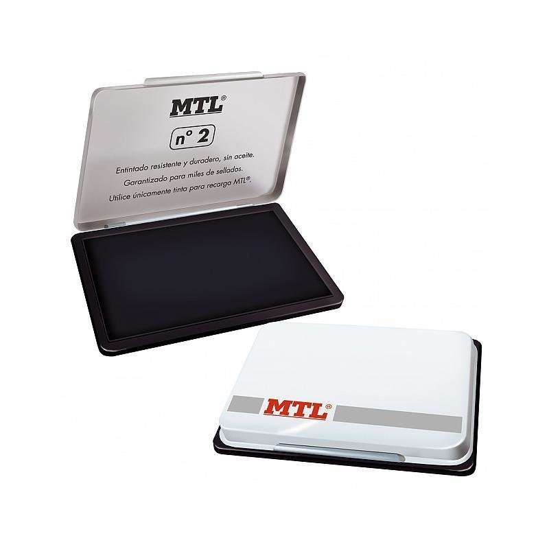 TAMPON METALICO MTL Nº 2 NEGRO