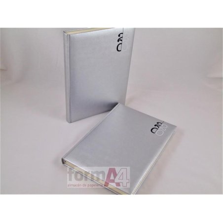 AGENDA 17X24CM. D/P 2020 PAROS PLATA