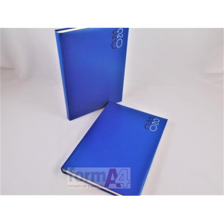 AGENDA 17X24CM. D/P 2020 PAROS AZUL