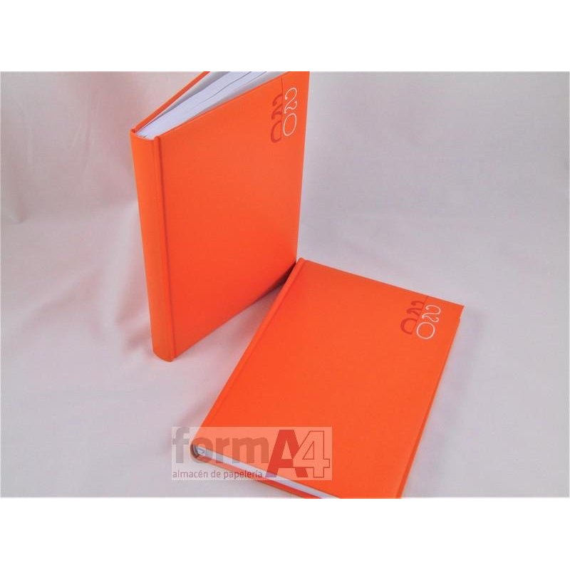 AGENDA 15X21CM. D/P 2020 PAROS NARANJA