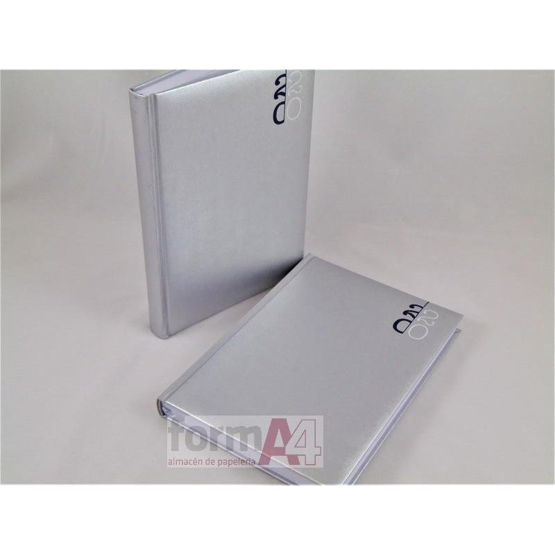 AGENDA 15X21CM. D/P 2020 PAROS PLATA