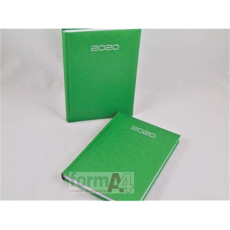 AGENDA 15X21CM. D/P 2020 SATIN VERDE