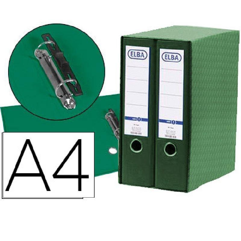 MODULO 2 ARCHIVADORES ELBA A4 VERDE