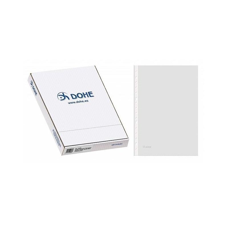 FUNDA MULTITALADRO A4 DOHE PREMIUM PLUS PP  C/100