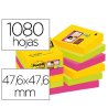 BLOC NOTAS POST-IT RIO DE JANEIRO 47.6X47.6MM P/6