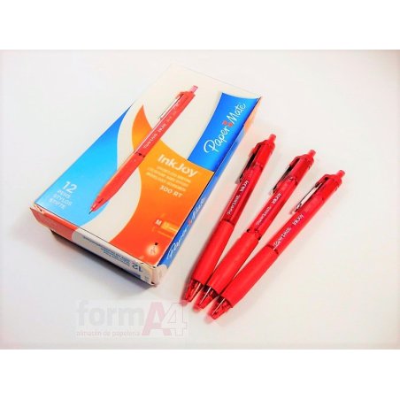 BOLIGRAFO P. MATE INKJOY 300RT ROJO