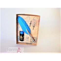 CONJUNTO DE PLUMA DE AVE Y...