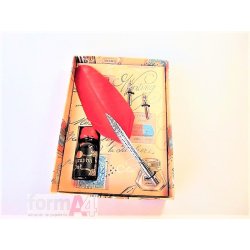 CONJUNTO DE PLUMA DE AVE Y...