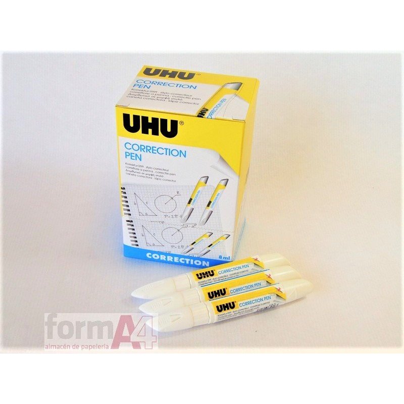 BOLIGRAFO CORRECTOR UHU 8ML.