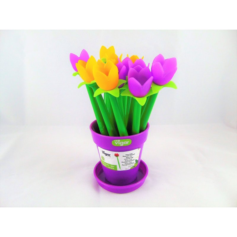 BOLIGRAFO FP MACETA TULIPAN