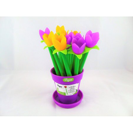BOLIGRAFO FP MACETA TULIPAN