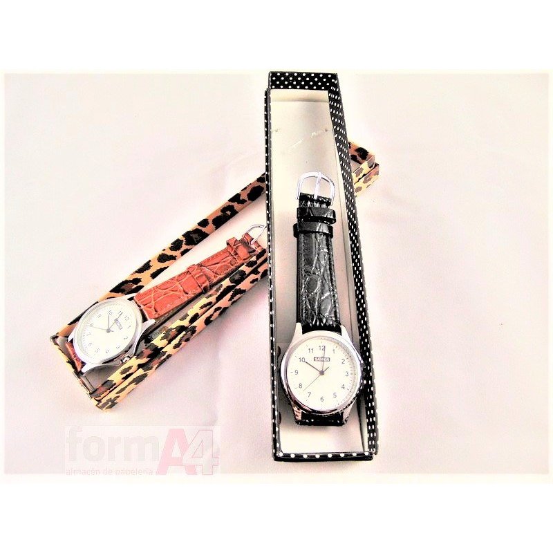 RELOJ AGUJAS CRO. SAMER CORREA NEGRO