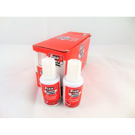 LIQUIDO CORRECTOR FIXO CON PINCEL 20ML.