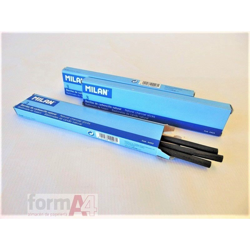 CARBONCILLO NATURAL FACTIS 6-8MM C/3