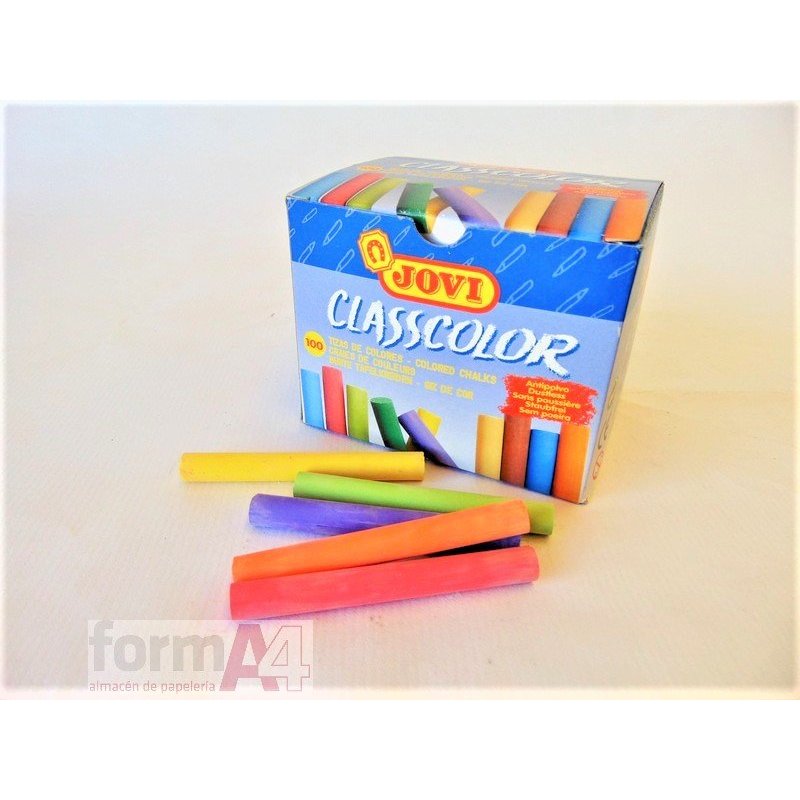 TIZA JOVI CLASSCOLOR SURTIDAS C/100