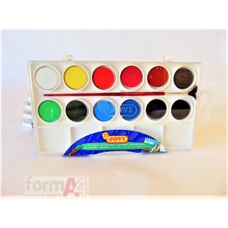 ACUARELA ESCOLAR JOVI EST/12