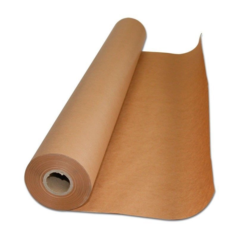 PAPEL KRAFT VERJURADO MARRON FABRISA 1X25M.