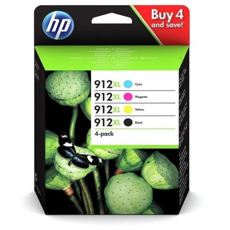 HP CARTUCHO Nº 912XL PACK 4 COLORES