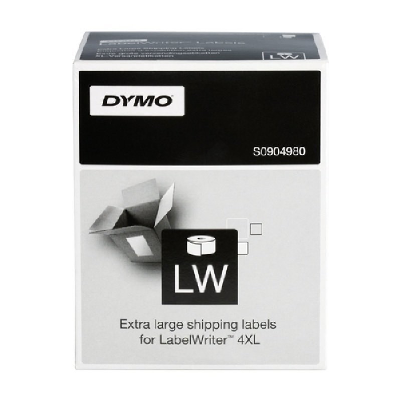 ETIQUETA ADHESIVA BLANCA DYMO LW 104X159MM C/220