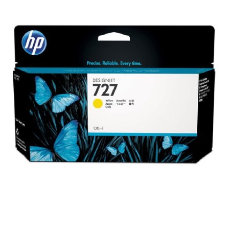 HP CARTUCHO Nº 727 AMARILO 130ML.
