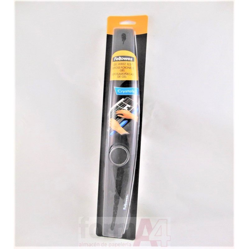 REPOSAMUÑECAS DE TECLADO FELLOWES NEGRO