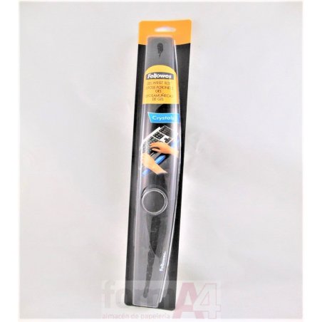 REPOSAMUÑECAS DE TECLADO FELLOWES NEGRO